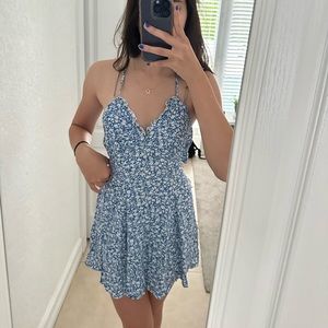 🦋Cider Floral Blue Dress🦋
